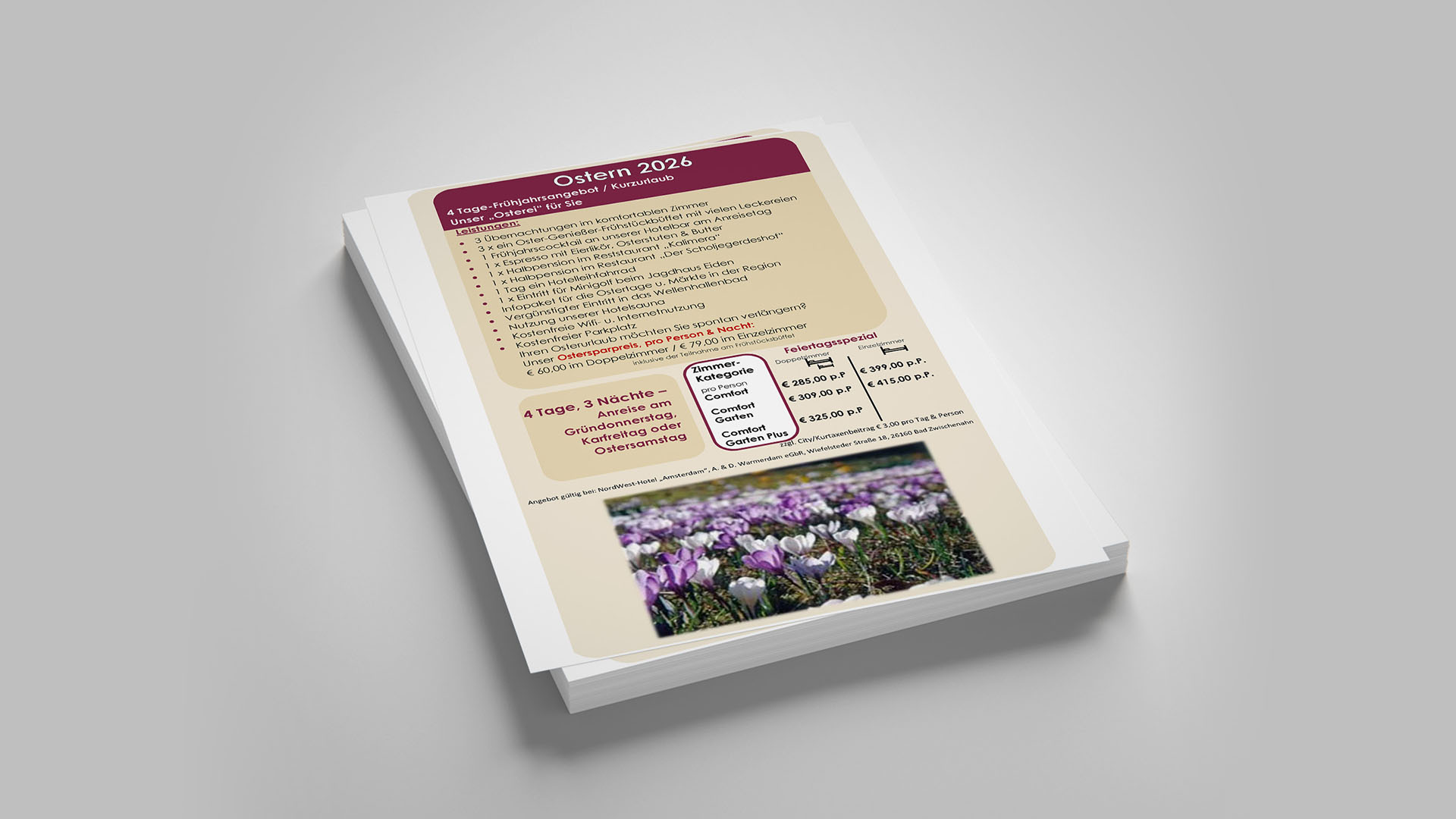 NordWest-Hotels Prospekte Preview Karnevalsflucht